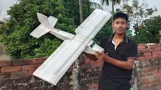 How to use Flight Controller plane Fly😉/ How to Make a Remote Control aeroplane 