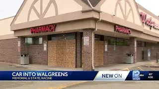 Racine Walgreens closed after car crashes through store