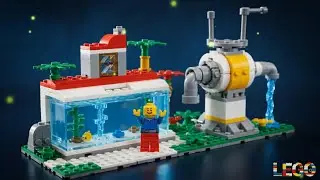 I Built A Giant Lego Water Pump For My Fish #Lego #LegoLover #LegoFan #Toy #trending