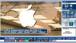 Apple announces plans for investment to build in US