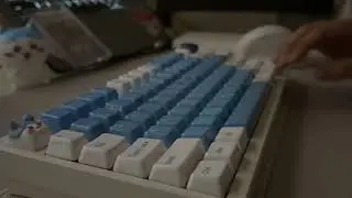 Yunzii Al80 Akko Rosewood Ceramic Keycaps Sound Test