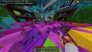 Playing Block Drop And Block Party In Minecraft Hive