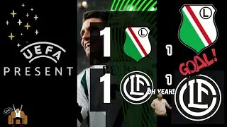 💥Goal💥 Legia Warszawa - Lugano FC : Liga Konferencji : Mattia Bottani Gol na 1-1 : Relacja Na Żywo