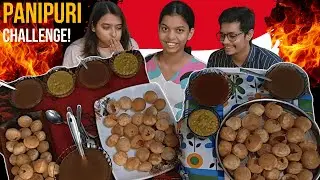 Fastest PANIPURI Eating challenge!🌶️🥵💨