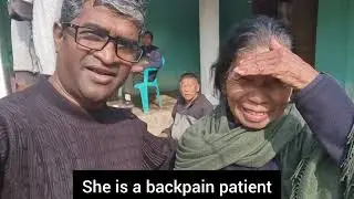 back pain patient after oil massage oiltherapy 5days 80%cured #like #share #cure #exercise #backpain