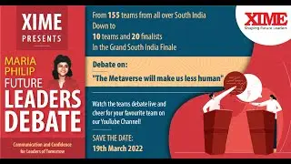 Maria Philip Future Leaders Debate - South India Finals