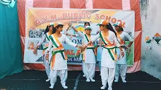 I Love My India | Folk Dance Performance | GVM PUBLIC SCHOOL