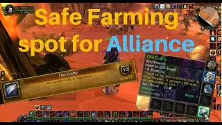 The best place to farm Old Crafty in Orgrimmar as Alliance