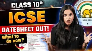 IN - DEPTH ANALYSIS : ICSE Class 10 DATESHEET 2025  by Preksha Jain