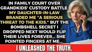 Real story! : In Court Fighting For My Great-Grandkids' Custody, My Daughter-In-Law Branded Me...