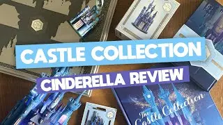Shop Disney Castle Collection Part 1 | Cinderella's Castle Review | Castle, pin, journal, ornament!