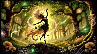 FOREST SPIRITS DANCE IN THE SACRED GROVES OF AVALON LIGHT-CODES 5D HEALING & HAPPINESS FREQUENCIES