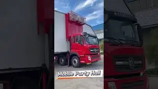 Real-life Transformers-style party truck.