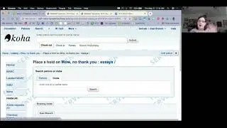 What's New in Koha 19.11 May 21, 2020 webinar