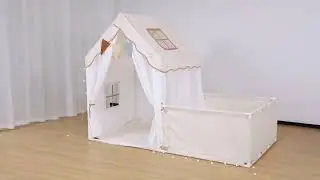 Besrey BR-WJZ12 Kid Tent Playhouse With Fence Installation Tutorial #howto #diy #homedecor