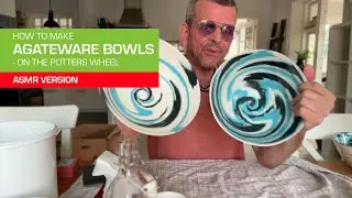 How do to AgateWare/Swirlware Pottery - ASMR version