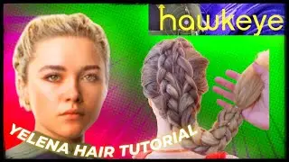 YELENA HAIR TUTORIAL | Hawkeye Episode 6 ENDING || Final Fight Scene