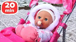 Tytt&ouml;jen videoita suomeksi. Baby Annabell -nukke ja p&auml;iv&auml;rutiinit. Vauvanuket