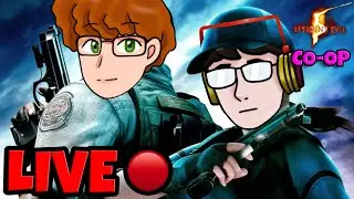The Evan Duo Plays Resident Evil 5 DLC (Live)