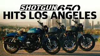 Shotgun 650 господствует на улицах Лос-Анджелеса!