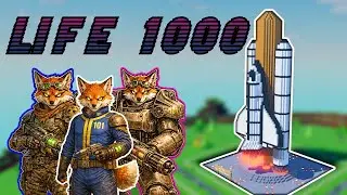 LIFE 1000 &ndash; Final Launch: Giant NASA Space Shuttle🚀(BLOCK TYCOON) #blocktycoon #nasa  #spaceshuttle