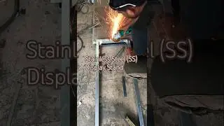 Stainless Steel (SS) Fabrication for Readymade Shops | Rust-Proof Garment Stand Welding