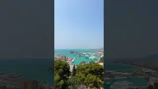 📍Malaga, Spain 🇪🇸 #spain  #travel #wow #sea #shorts #tourism