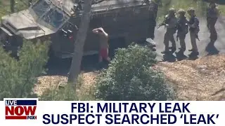 Pentagon leak suspect searched 'leak' on government computer, affidavit alleges | LiveNOW from FOX