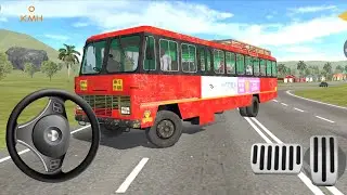 Old Bus Village Route Driving Games - Indian Sleeper Bus Simulator - Android Gameplay
