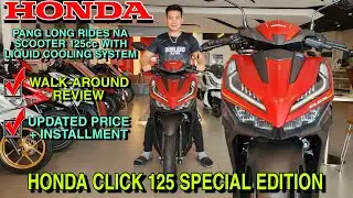 HONDA CLICK 125 SPECIAL EDITION RED