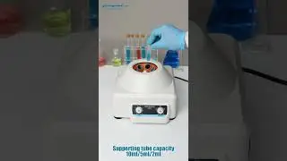 CE001 Timing Low Speed Centrifuge 6*10ml #LaboratoryEquipment #Centrifuge