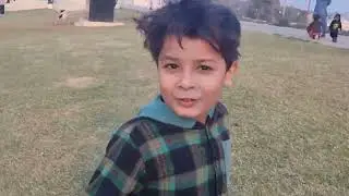 Abraj Ali with his little brother having fun at PAF Museum park #funnyvideos #brother