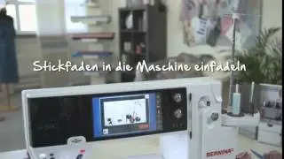B 880 Erste Schritte beim Sticken