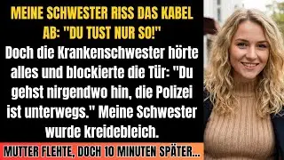 Klinik: Schwester zog Stecker meines Monitors: „Du simulierst doch nur“ – Aber dann geschah...