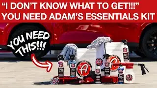 The Best DIY Detailing Kit For At Home Car Wash, Interior Cleaning And More | Adam's Essentials Kit