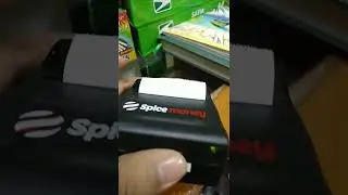Thermal Printer Printing Problem : spice money