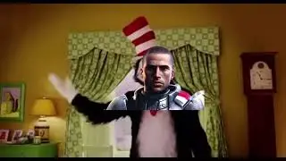 Commander Shepard as portrayed by The Cat in the Hat 2003 movie