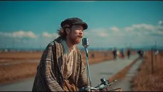 a man is singing on mic in