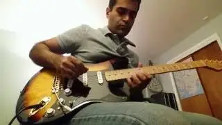 Comfortably Numb - First Solo - Fender Stratocaster vs Gibson and Epiphone SG Guitars Comparison