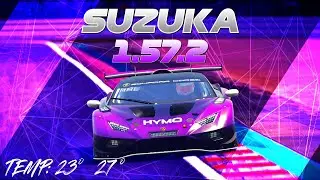 Suzuka 1:57.2 | Lamborghini GT3 EVO | 23C/27C | WORLD RECORD | ACC v1.9.5.