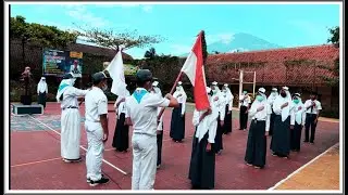 UPACARA PELANTIKAN PMR MADYA - SMPN 3 CILIMUS
