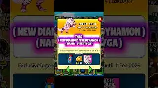 New Update 1.12.35 Add New Diamond Tyre Dynamon 😍 In Dynamons World||#dynamonsworld#dynamon#shorts