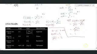 Conjugacy of the Exponential Distribution - Example with Bernoulli Distribution