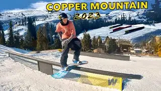 Snowboarding Copper Mountain OPENING DAY 2023-24 Season!!