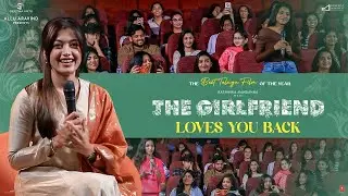 Rashmika Mandanna Interaction with Influencers | #Thegirlfriend Thank You Meet