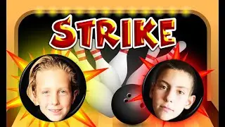 Играем в Боулинг - Кто выиграл? bowling challenge
