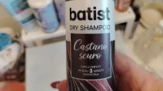 Proviamo lo shampoo a secco batist con colorazione..