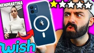 UNBOXING COVER di NEWMARTINA ma... di WISH 📦 TEST su IPHONE