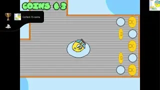 ZJ the Ball (Level 3) ~ Collect 75 coins Trophy