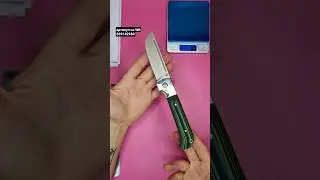 WB article number 669142930. Premium tourist folding knife Pchak with a D2 steel blade.